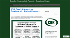 Desktop Screenshot of geocur.org